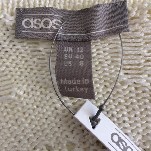 ASOS Square Neck Sweater US8 - Picture 9 of 9